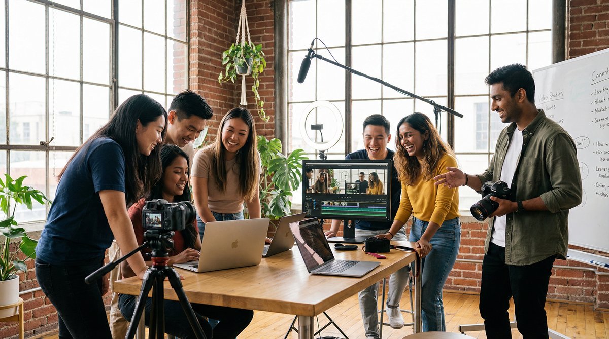 蘑菇视频团队视频